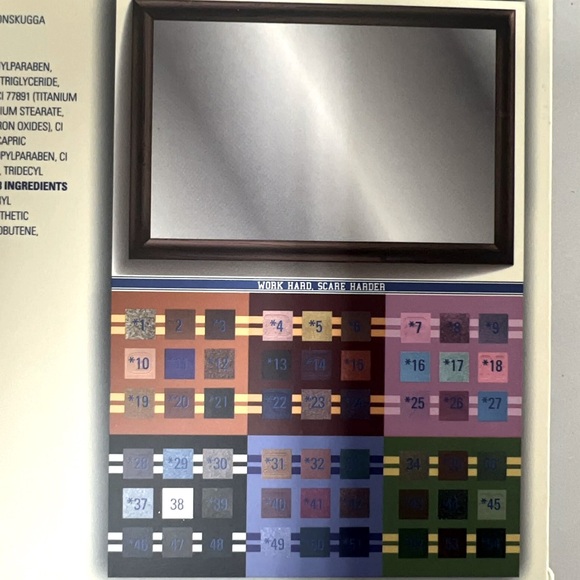 Disney/Pixar NWOT Monsters University Fraternity Revolution Makeup Palette - Picture 4 of 6